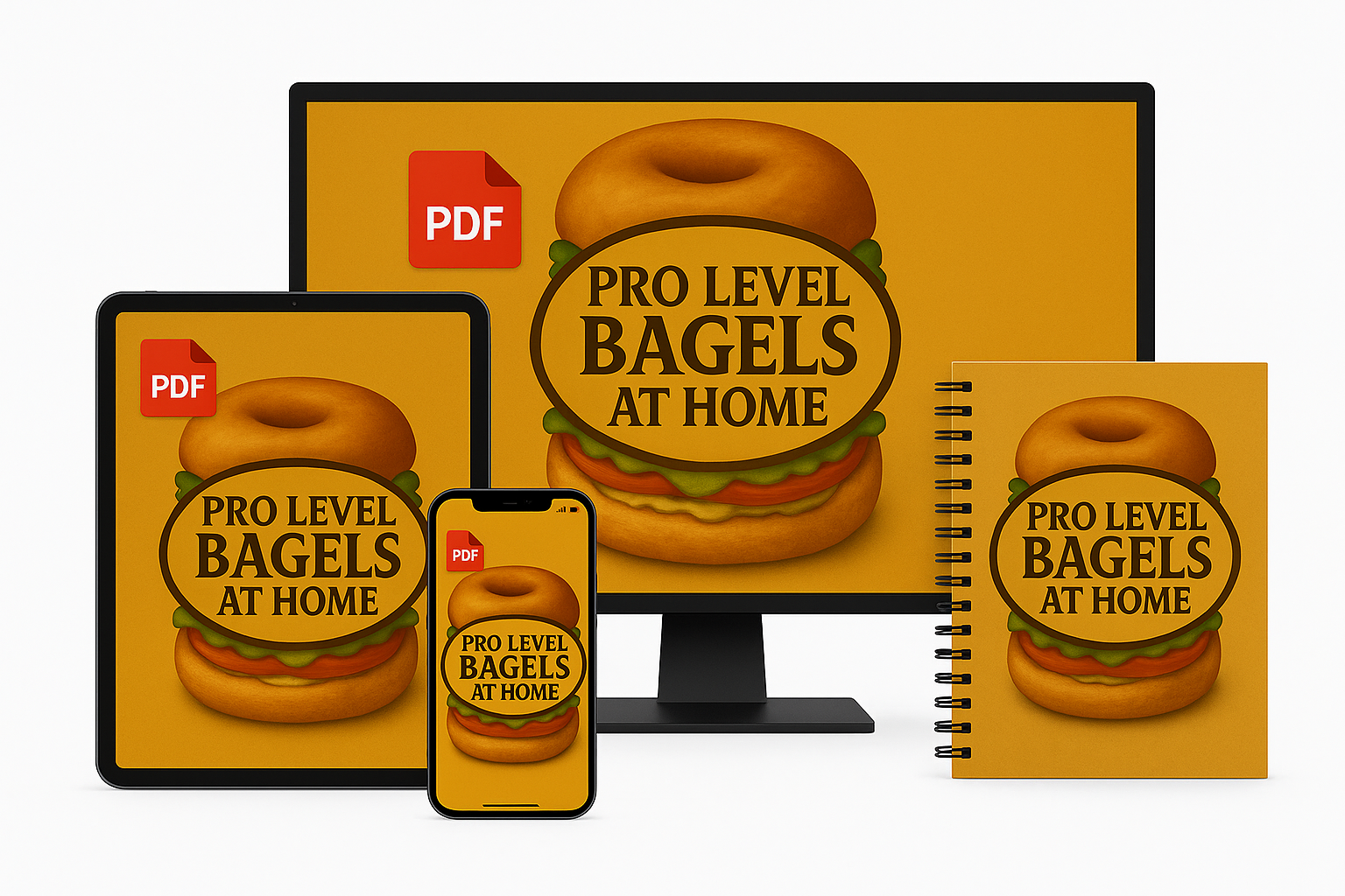 Disappointed customer with store-bought bagel
